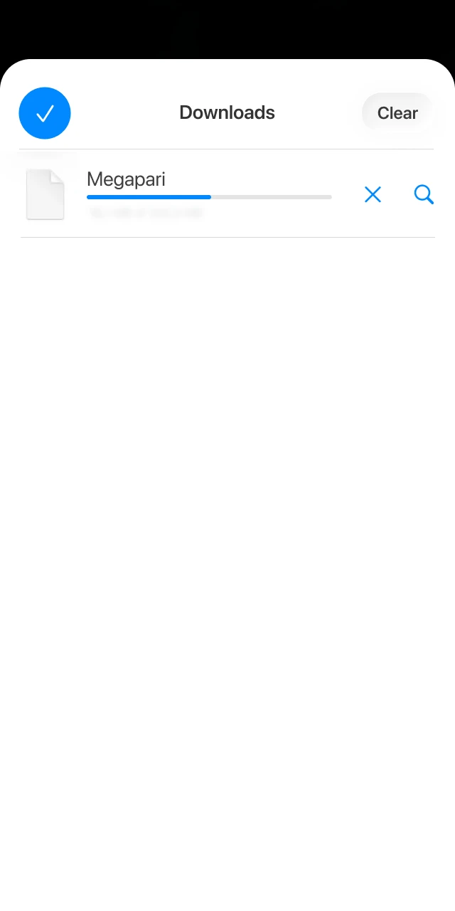 Click on the iOS app link to start downloading Megapari Aviator to your device.